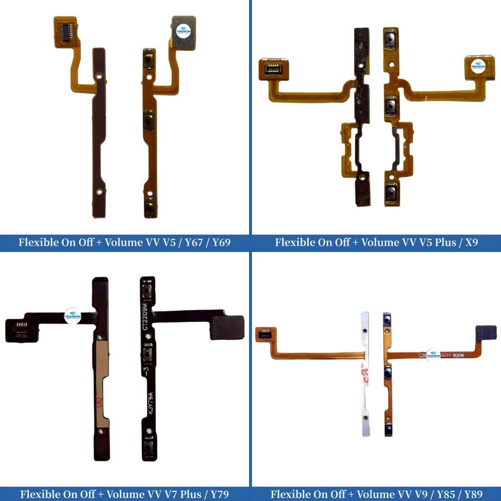 ยืดหยุ่นในการปิด + Volume Vivo V5 - Y67 - Y69 - V5 Plus - X9 - V7 Plus - Y79 - V7 Plus - Y79 - V9 - 