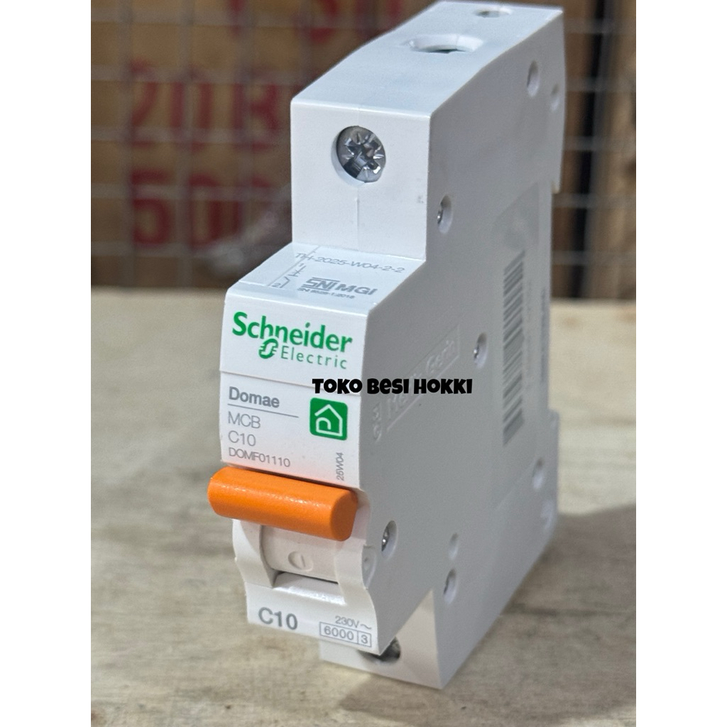 MCB Schneider 1 เฟส / MCB Stut Schneider (2A,4A,6A,10A,16A,20A,25A,32A,40A)