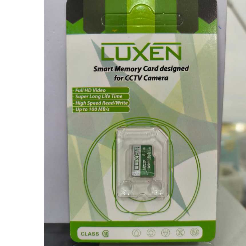 LUXEN 256GB MICRO SD MEMORY CARD กล้องวงจรปิด