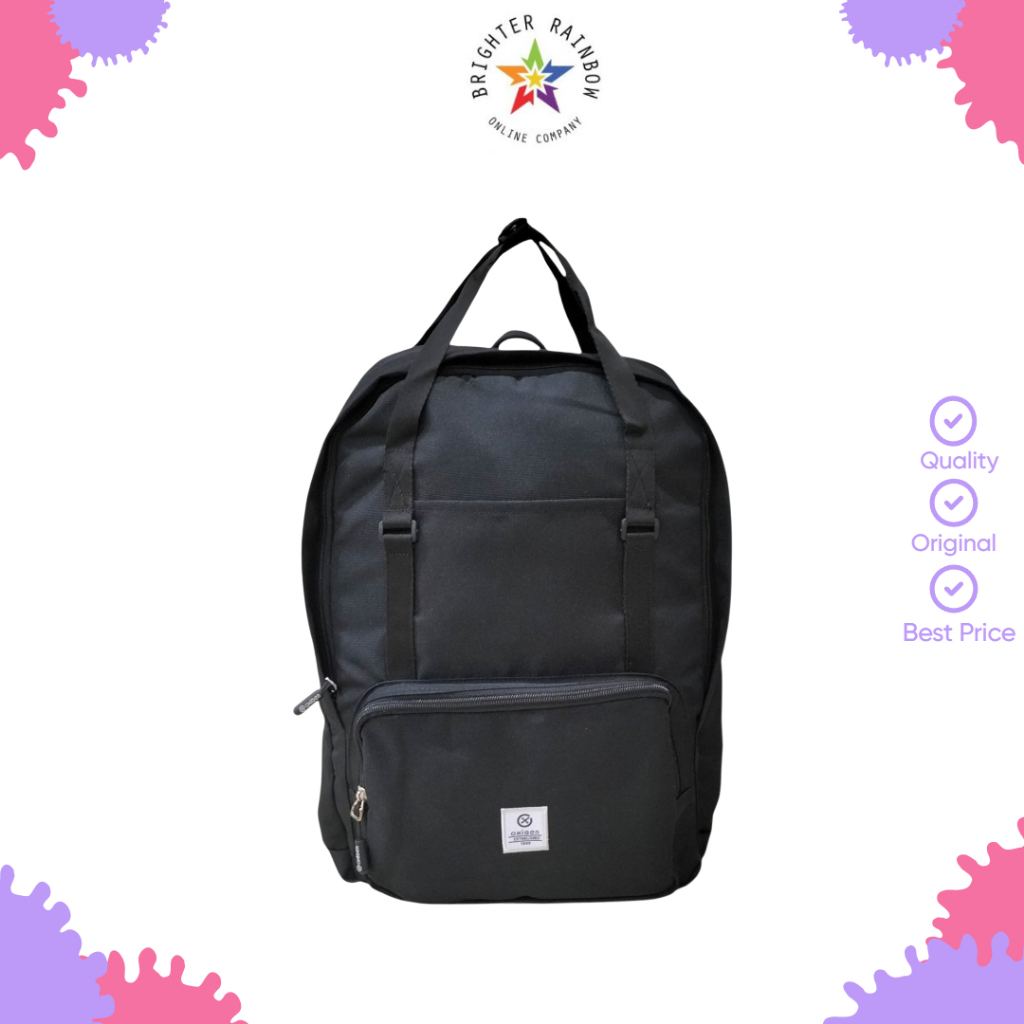 OXIGEN ARELLA BAG - 31276 SCHOOL BACKPACK WITH RAINCOAT