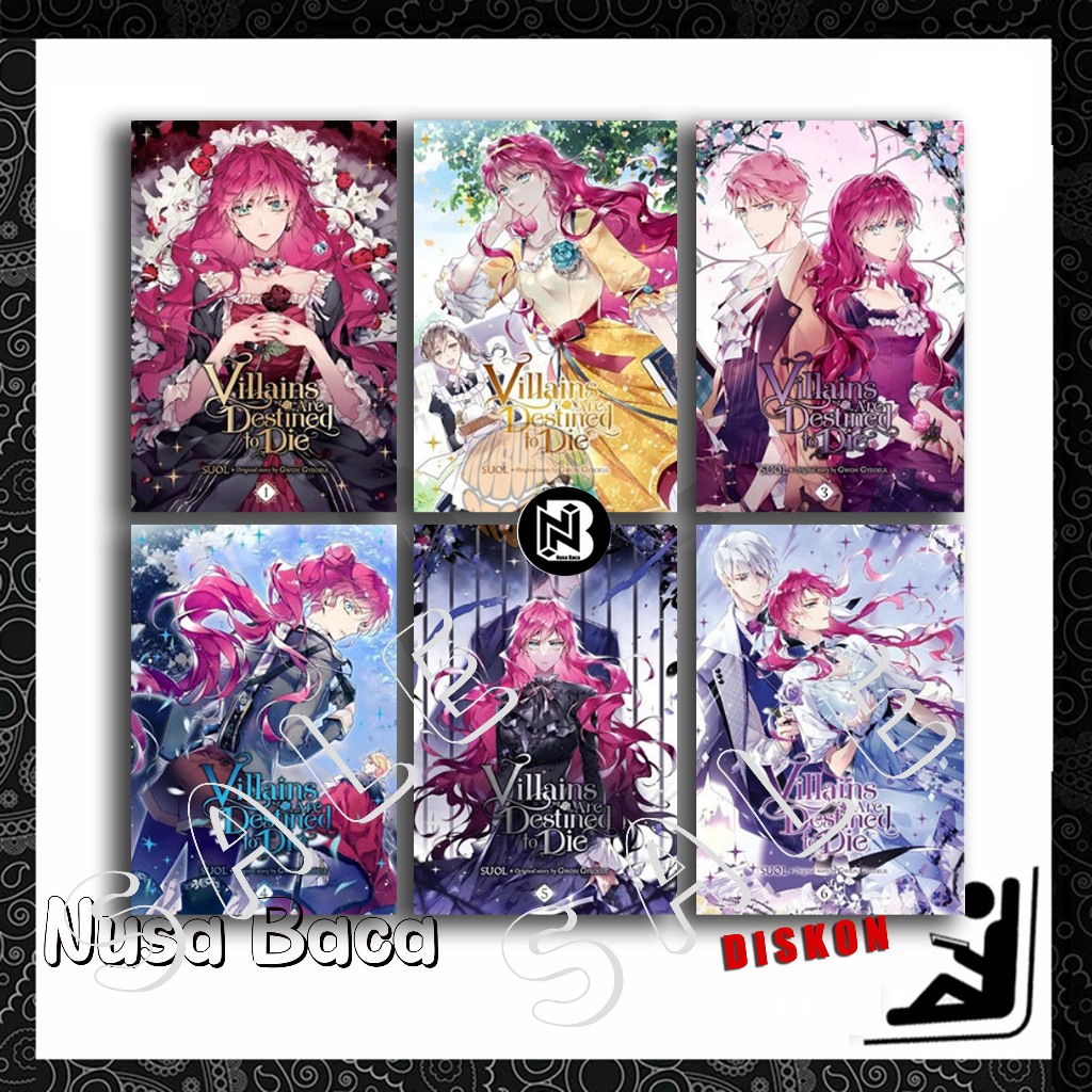 ชุดหนังสือ Villains Are Destined to Die Comic 6 (ภาษาอังกฤษ) -