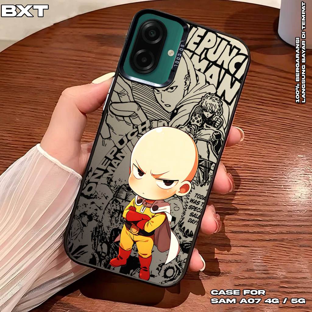 CASE SAMSUNG A07 4G / 5G - SO COOL HOLOGRAM PREMIUM - OPM Motif - Softcase HYBRID IMD PLATE Mens Wom