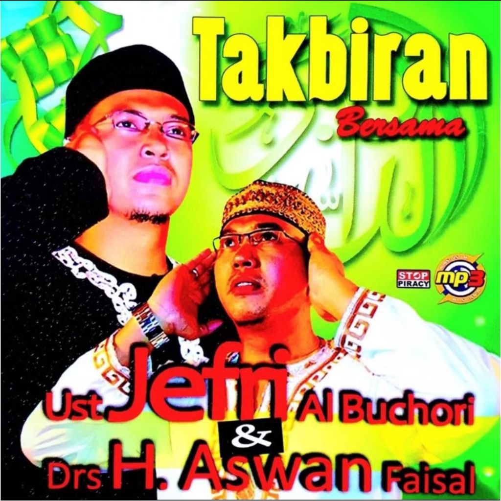 MP3 CASSETTE OF TAKBIRAN SONGS พร้อม USTADZ JEFRI - AUDIO CD CASSETTE TAKBIR SONGS - MP3 CASSETTE OF