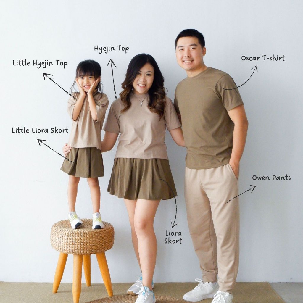 Isla Liora Family Wood - Family Clothes - Family Clothing Set