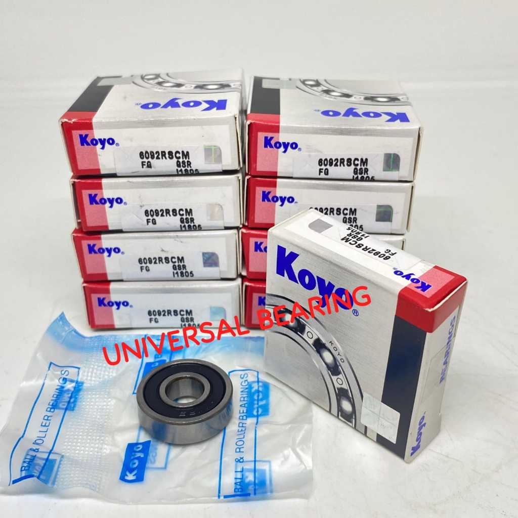BEARING 609 2RS KOYO BEARING 6092RS KOYO หมวกยาง