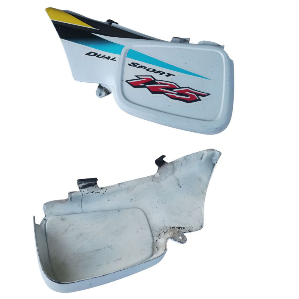 ฝาครอบตัวถังด้านข้างแผงด้านข้าง suzuki TS 125 ด้านข้างแผง ts 125 ด้านข้าง suzuki ts 125 ด้านหลัง suz