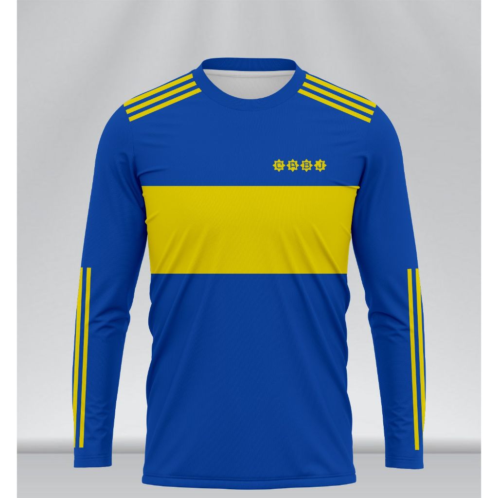 Boca Juniors Home 1981 เจอร์ซีย์แขนยาวย้อนยุค
