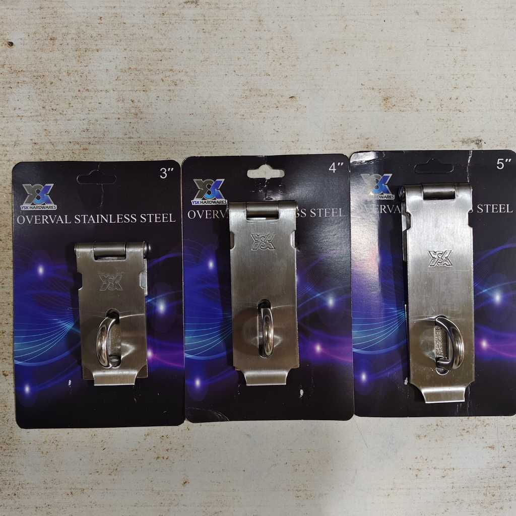 [YSK] OVERPAL STAINLESS PADLOCK