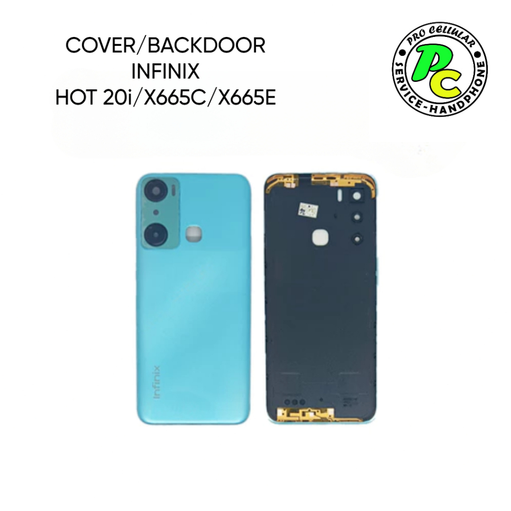 ฝาครอบด้านหลัง Infinix Hot 20I / X665C / X665E