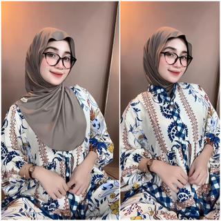 Hijab Instan Jisoo Plus Inner 2in1 Bahan Jersey / Hijab Pashmina Inner Jiso Meleyot by Assyla Hijab