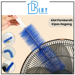 BIBY Alat Pembersih Kipas Gagang Panjang / Sikat Pembersih Serbaguna Multifungsi Bisa Lipat / Pembersih Jendela Debu Kotoran