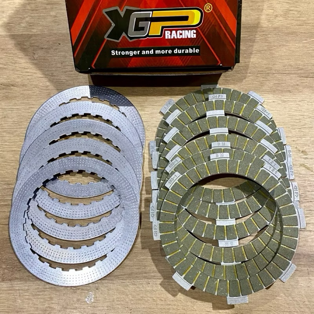 TIGER WIDE CLUTCH PLATE SET XGP WIDE DOTTED PLATE RACING TIGER WIDE CLUTCH PLATE SET XGP จาน