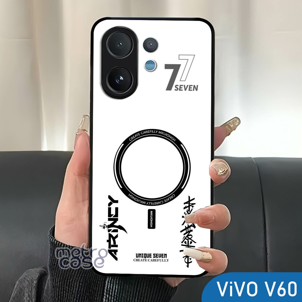 Softcase Glass Glossy Glass VIVO V60 - VIVO V60 NEW 2025 - VIVO - เคส Hp VIVO - V60 - G81