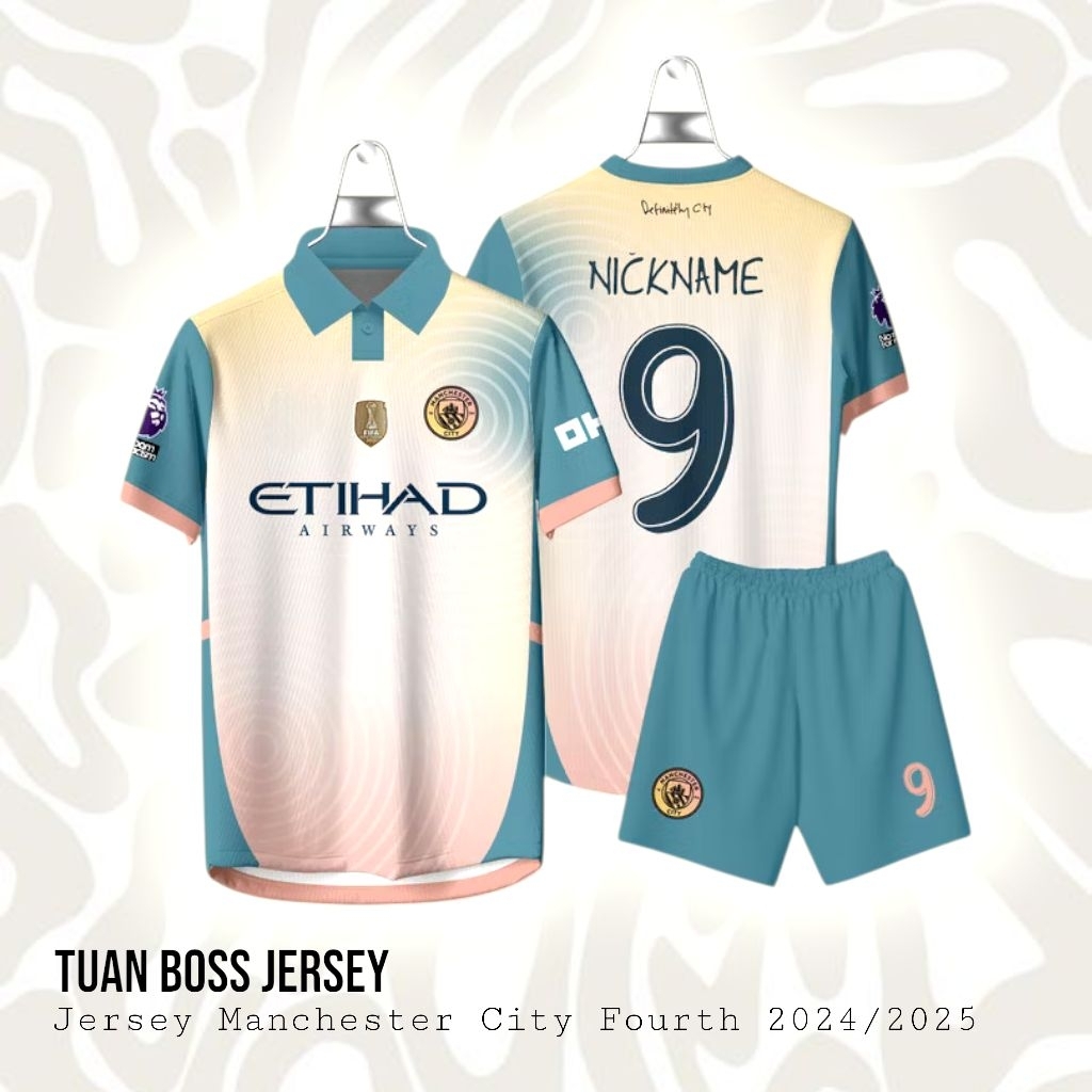 JERSEY MANCITY FOURTH 2024 2025