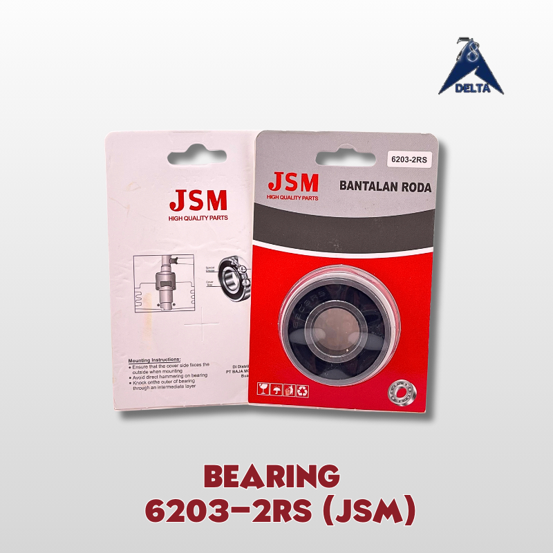 การแบก 6203 2RS JSM [RETAIL] - แบร์ริ่ง LAKER JSM 6203-2RS