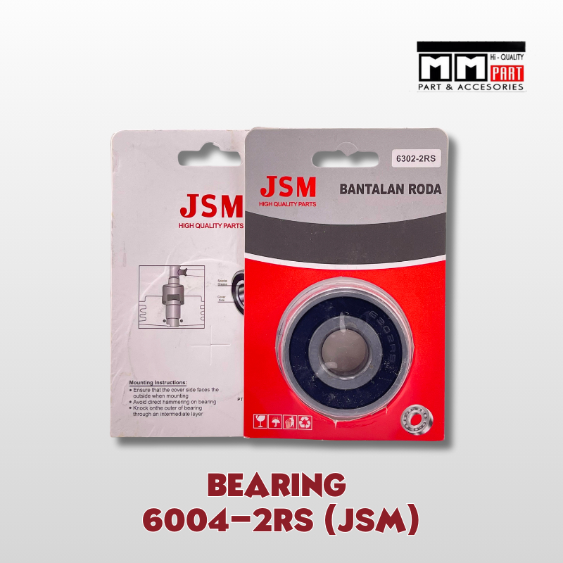 BEARING 6004 2RS JSM [RETAIL] - BEARING LAKER LAHER JSM 6004-2RS