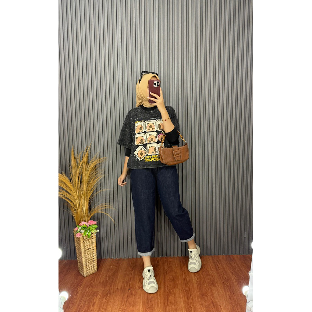 T+TANG06 เสื้อยืดนําเข้า TOP