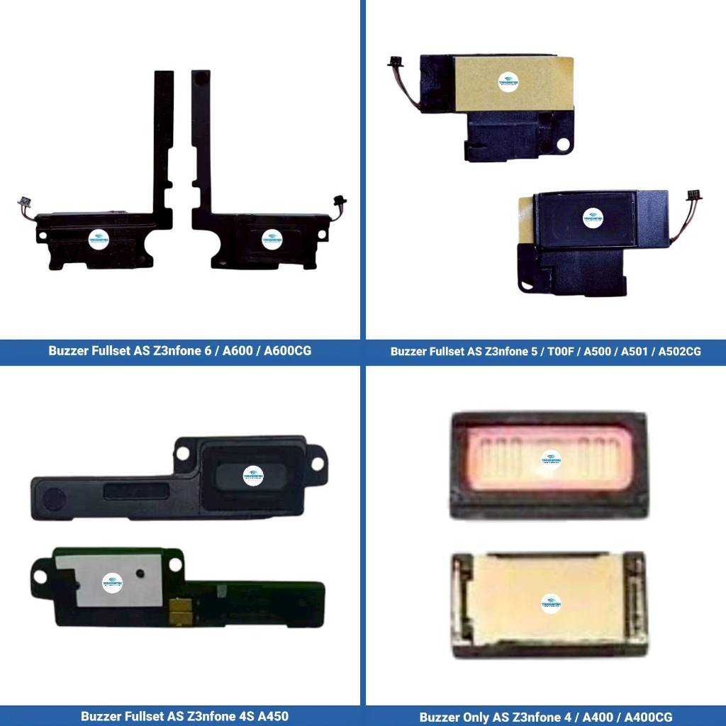 Buzzer Fullset AS Z3nfone 4 A400CG / 4S A450 / 5 T00F A500 A501 A502CG / 6 A600 A600CG