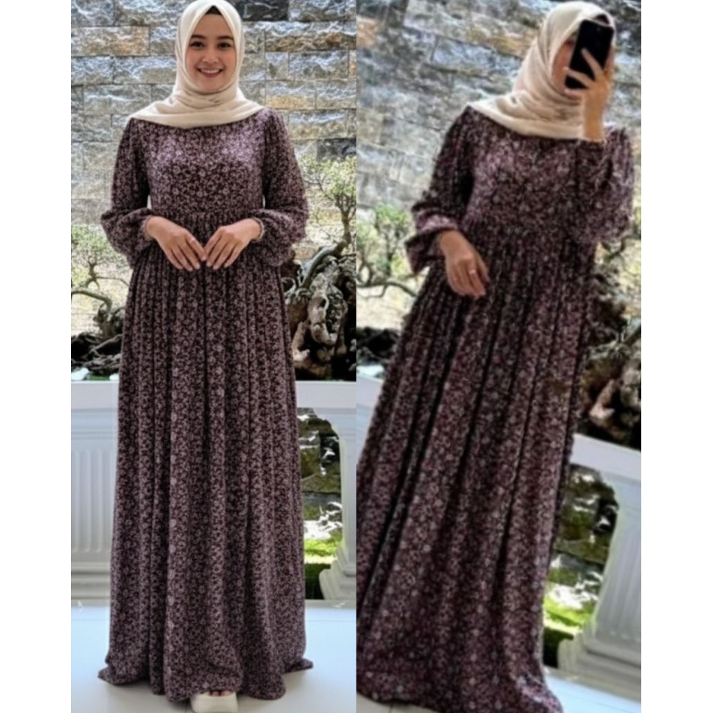 NS19 GAMIS NADHEEFA STORE ต้นฉบับใหม่ล่าสุด AUGUST SERIES 7