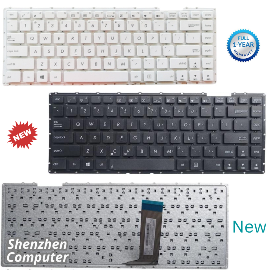 ต้นฉบับ Asus X455 X455L X455LA X455LB X455LC X455LD X455LF X455YA X455LAB X455LJ แป้นพิมพ์แล็ปท็อป