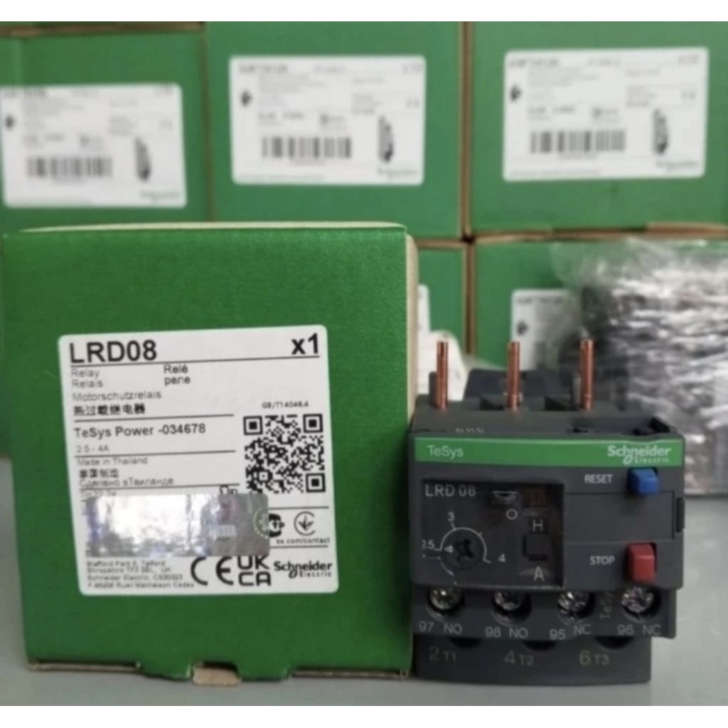 LRD08 SCHNEIDER THERMAL OVERLOAD RELAY