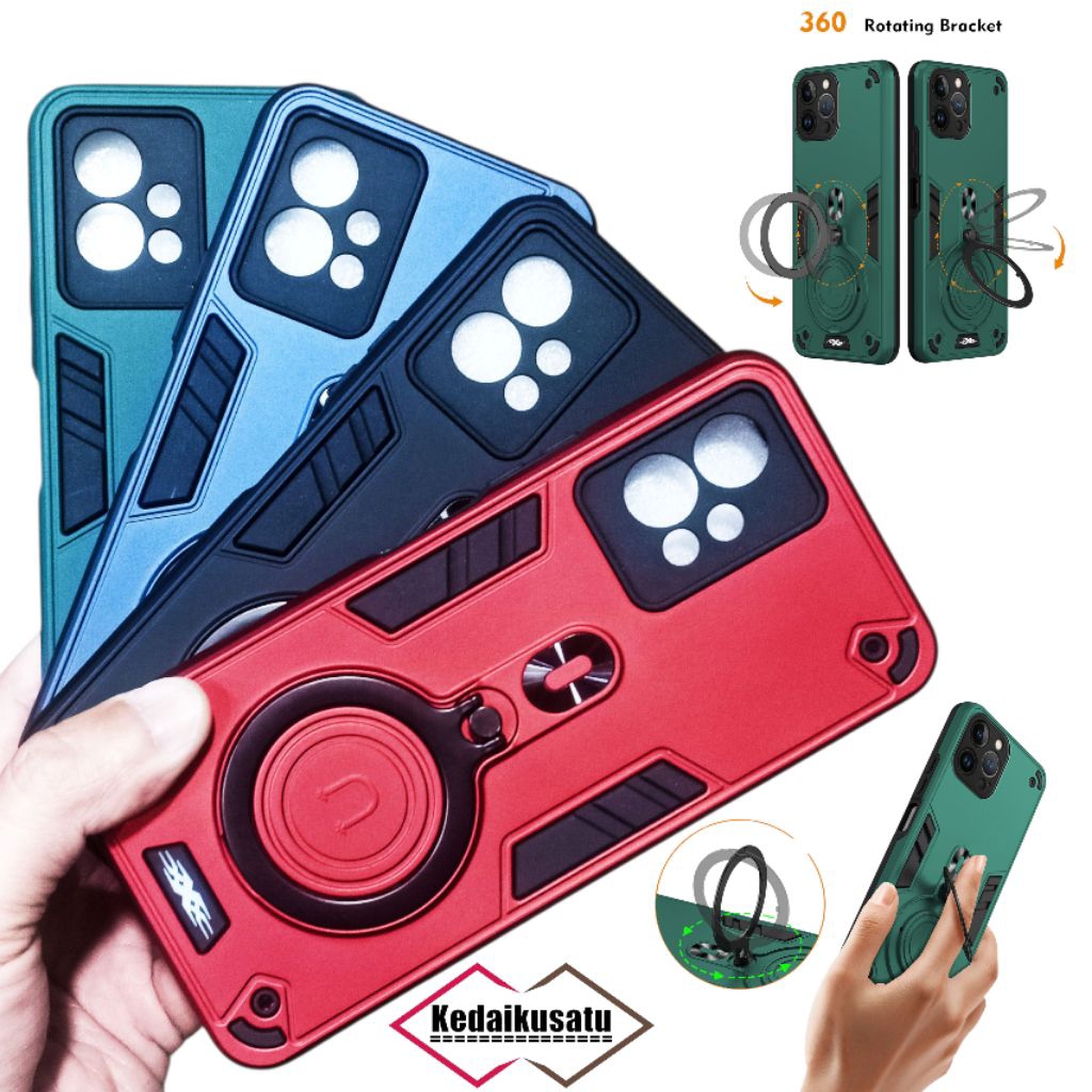 Vivo T1 5G Vivo Y75 5G Vivo Y55 5G กรณีหุ่นยนต์แหวน Procamera Vivo T1 5G Vivo Y75 5G Vivo Y55 5G