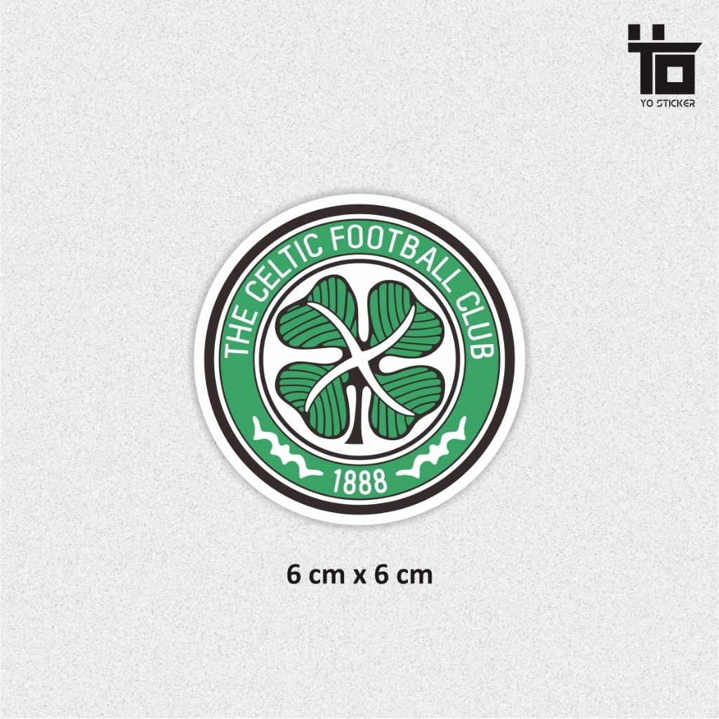 สติ๊กเกอร์ CELTIC/CELTIC FC/สติ๊กเกอร์ BOLA/LIGA SKOTLANDIA