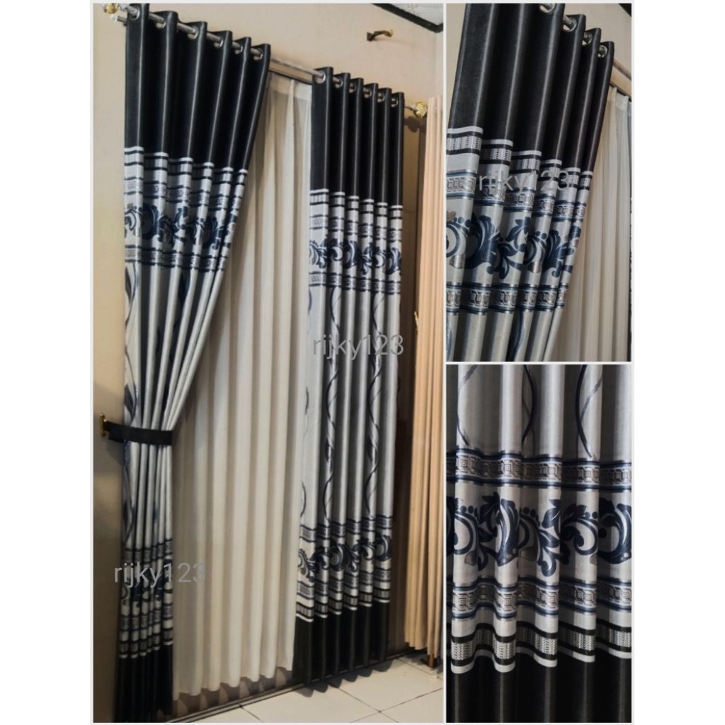 MINIMALIST ประตูและ WINDOW CURTAINS, SMOKING CURTAIN รุ่น, AESTHETIC MOTIF WITH PREMIUM VELVET MATER