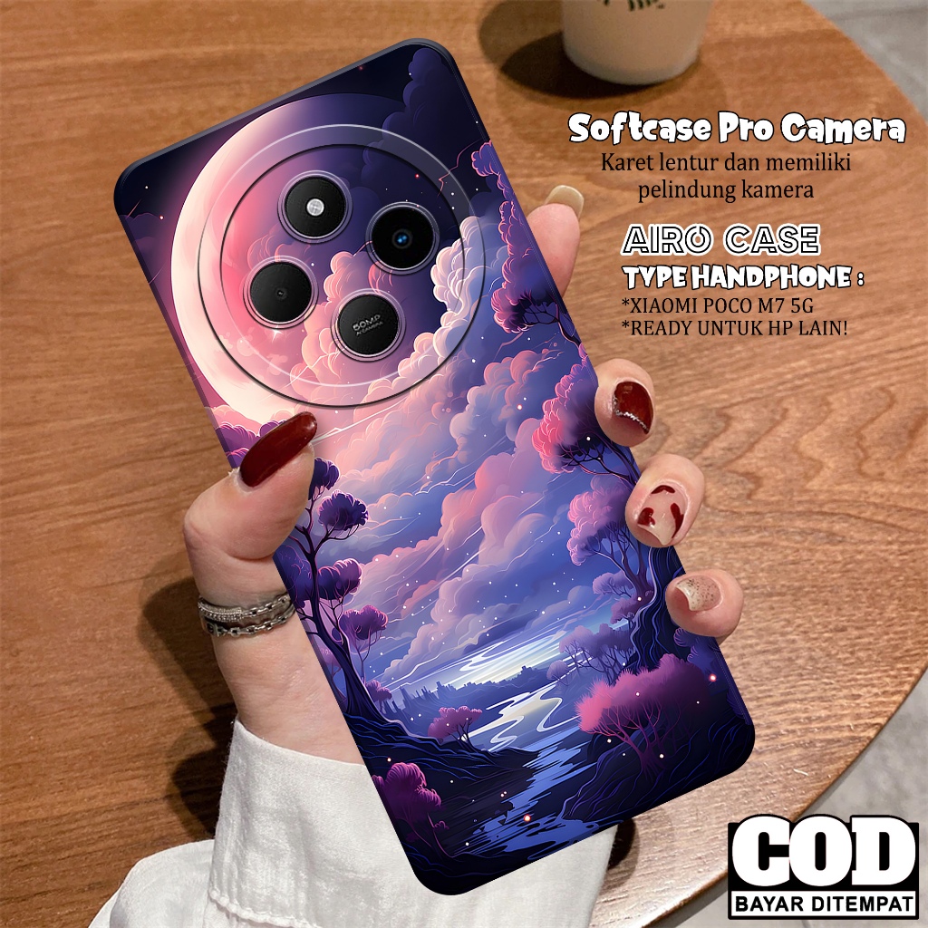 HP เคส XIAOMI POCO M7 5G 2025 - เคส XIAOMI POCO M7 5G 2025 Softcase - เคสแฟชั่น MIX - เคส XIAOMI POC