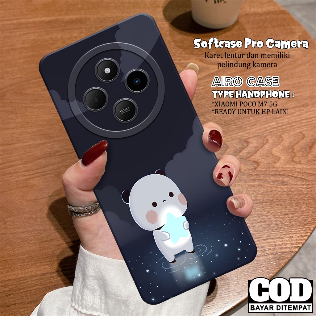 เคส XIAOMI POCO M7 5G 2025 - เคส XIAOMI POCO M7 5G 2025 Softcase - เคสแฟชั่นการ์ตูน - เคส XIAOMI POC