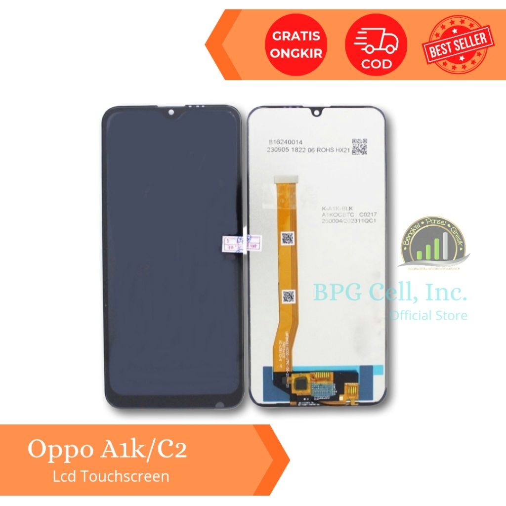 หน้าจอสัมผัส Lcd Oppo A1K Realme C2