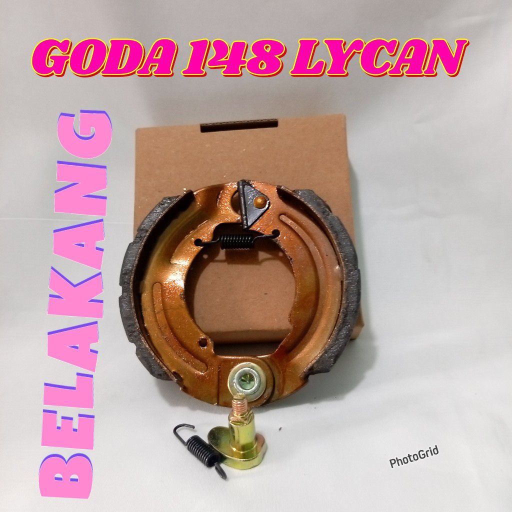 GODA 148 LYCAN ด้านหลังเบรค PadS/SURA 148 LYCAN ไฟฟ้าจักรยานเบรค PADS