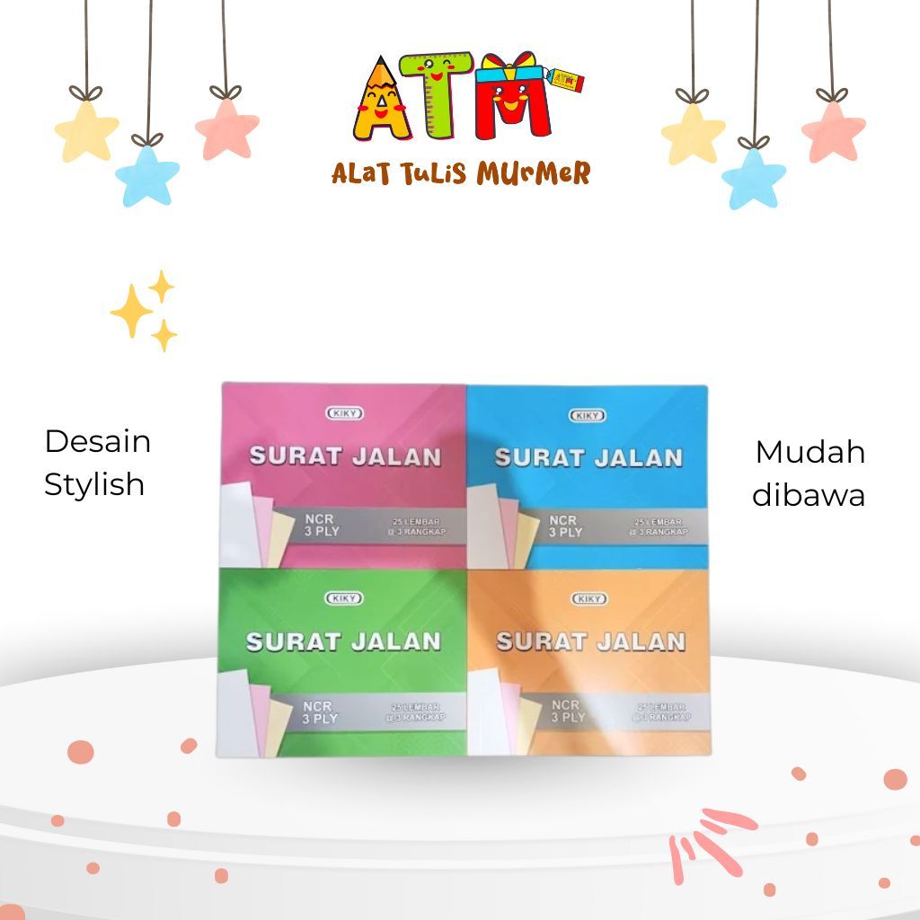 Road Letter/Note/Kikiy Road Letter 3 PLY 25 ชุด