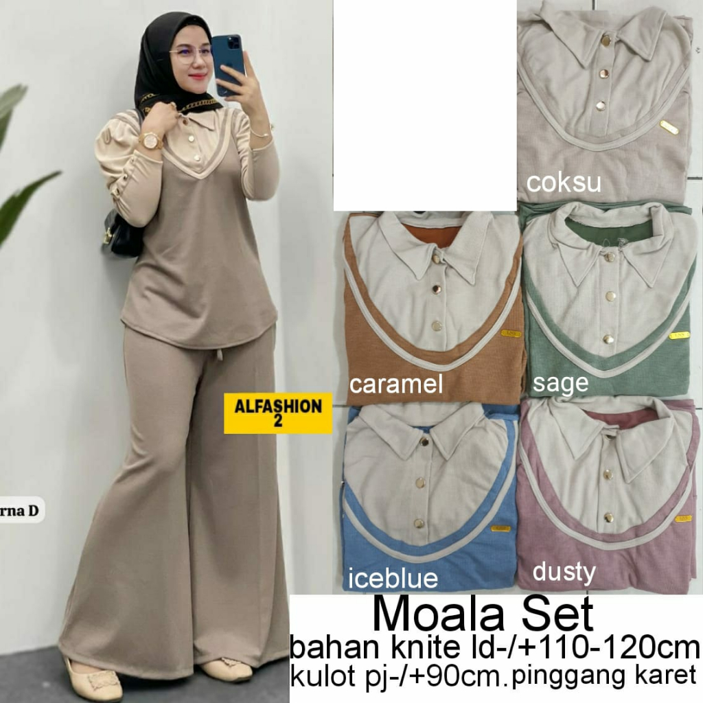HQ เสื้อผ้าผู้หญิง MOALA SET จาก ALFASHION STORE