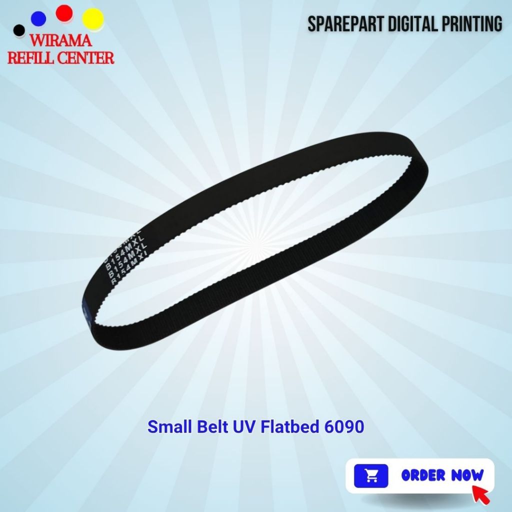 เข็มขัดเล็ก UV Flatbed 6090 B514MXL