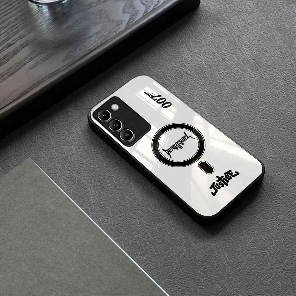 (U89) Softcase Glass Cool Glitter Glass สําหรับ Vivo Y29 4G 5G Y100 Y35 Y16 Y22 Y76 Y15s T1 5G Y20s 