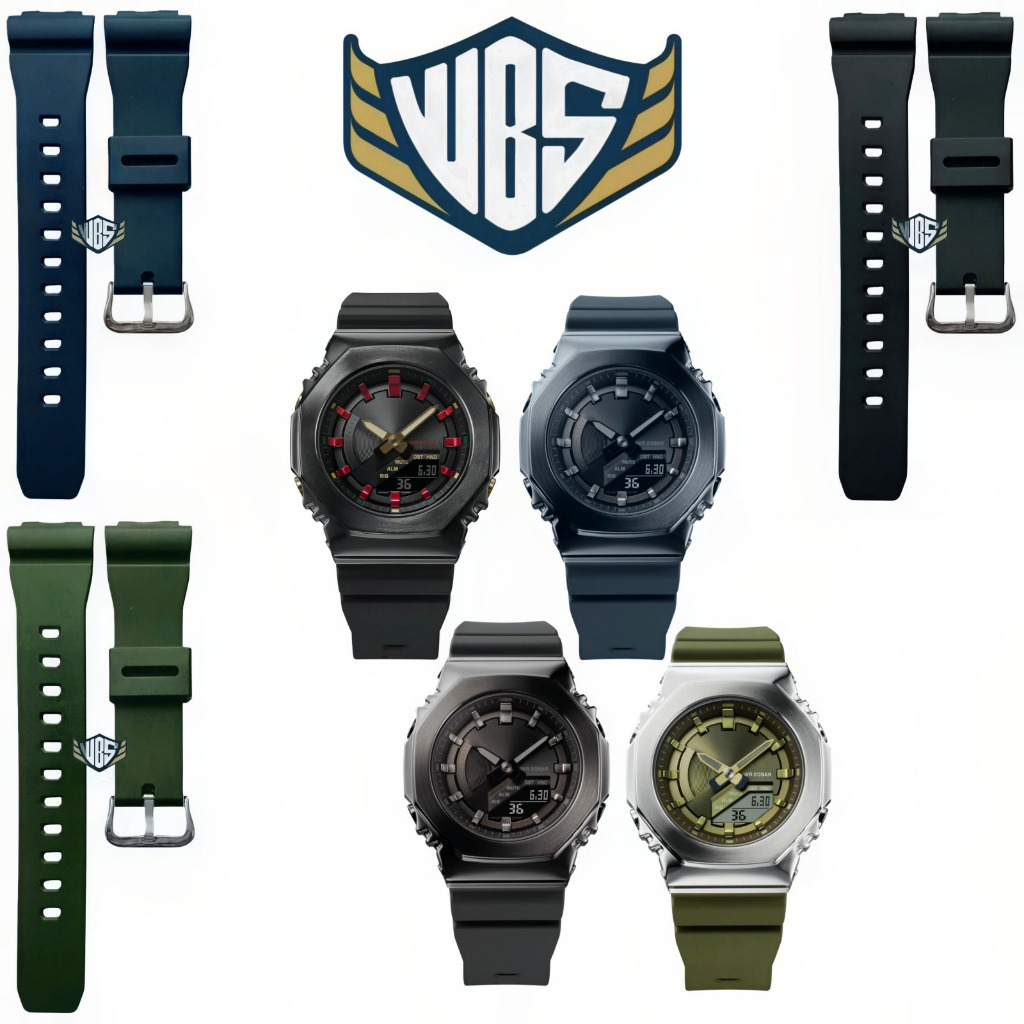 G-Shock GM-S2100 Replacement Strap สายนาฬิกายาง GMS-2100 8152.16