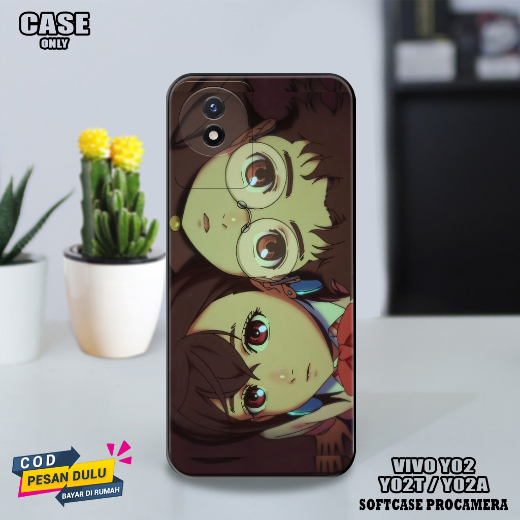 เคส VIVO Y02 / Y02A / Y02T (Dandadan) VIVO Y02 / Y02A / Y02T Hp - เคส Hp - เคสล่าสุด - เคส Softcase 