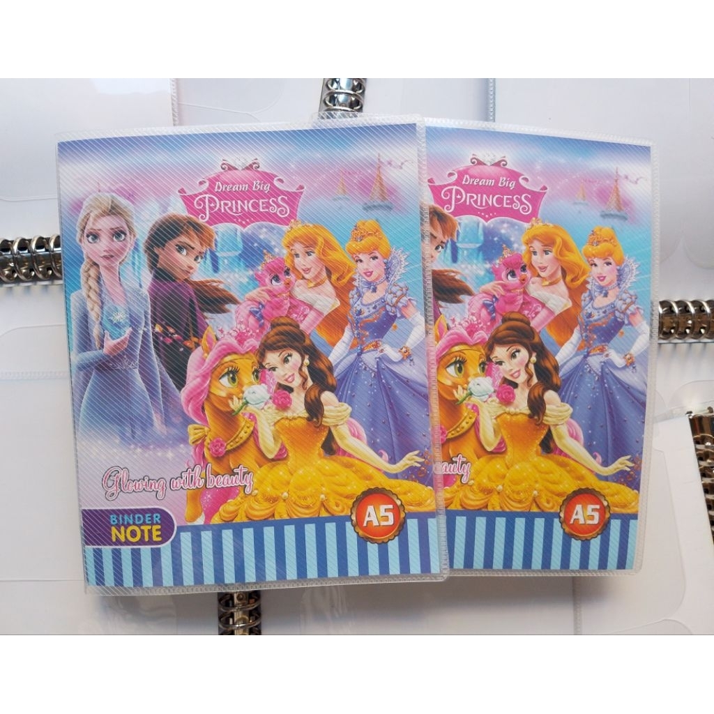 PRINCESS BINDER A5 20 IRON RING / A5 SIZE BINDER