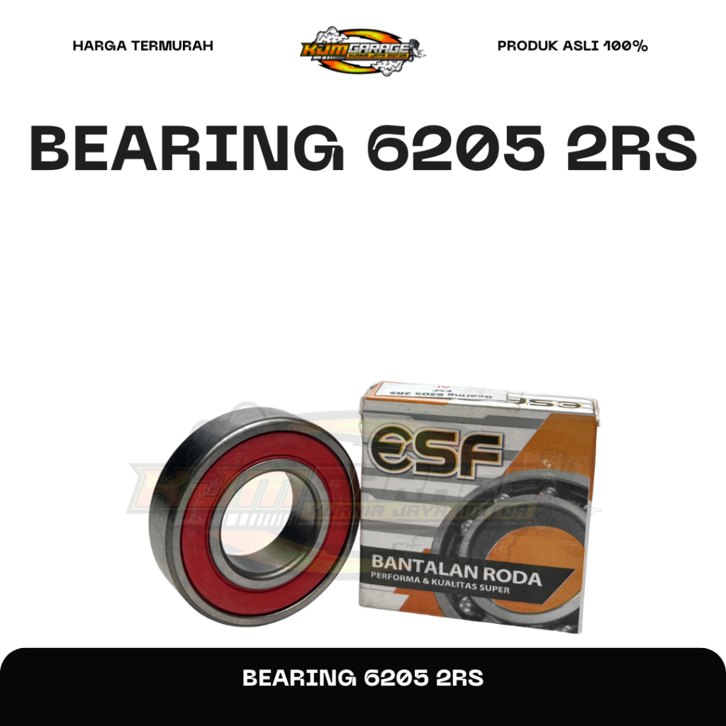 แบริ่ง 6207 2RS Universal ESF