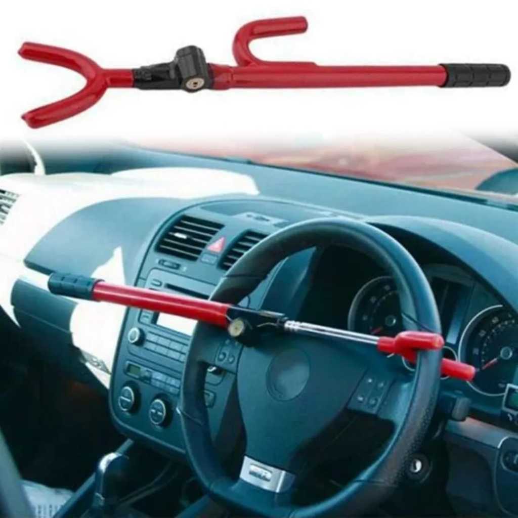 [ U STEERING WHEEL LOCK ] U-CAGAK MODEL STEERING LOCK CAR SAFETY LOCK ANTI-THEFT CAR PADLOCK