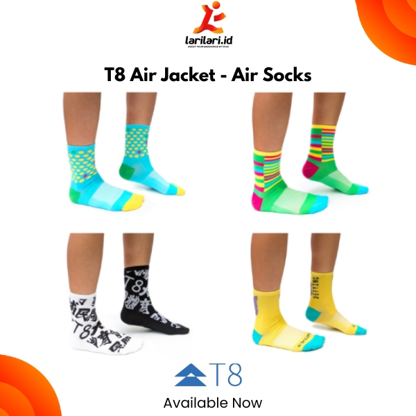 T8 - ถุงเท้ากีฬา Air Socks