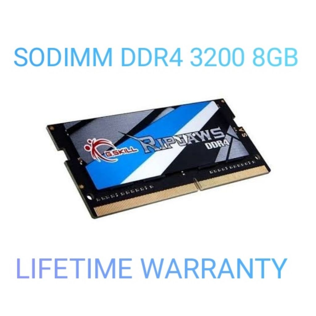 GSKILL Ripjaws Sodimm DDR4 3200 8GB PC25600
