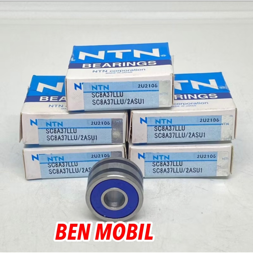 แบริ่งไดชาร์จ Dynamo Cas FUTURA T120SS INJECTION SC8A37 NTN ORIGINAL - BEN MOBIL