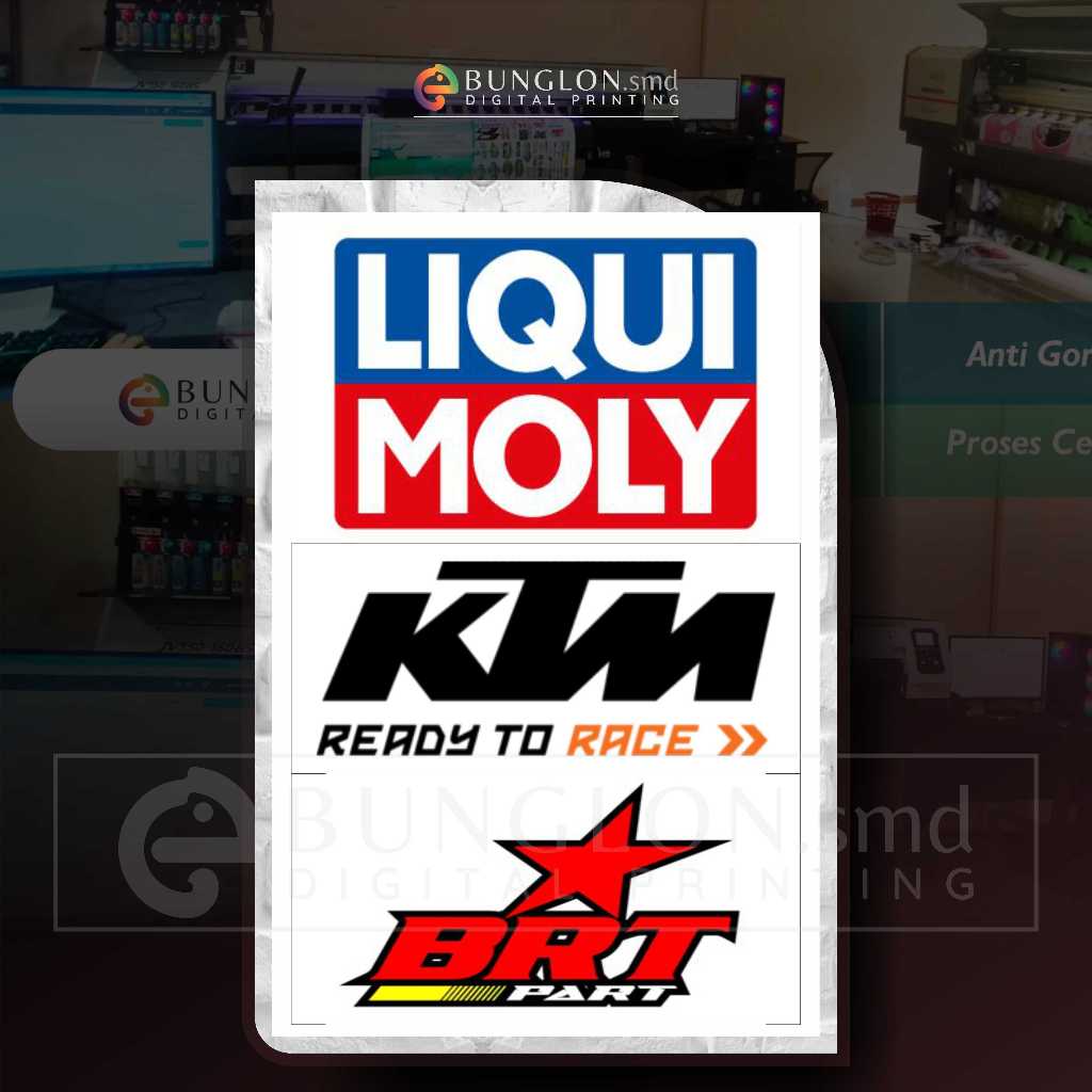 สติ๊กเกอร์ LIQUI MOLY KTM BRT