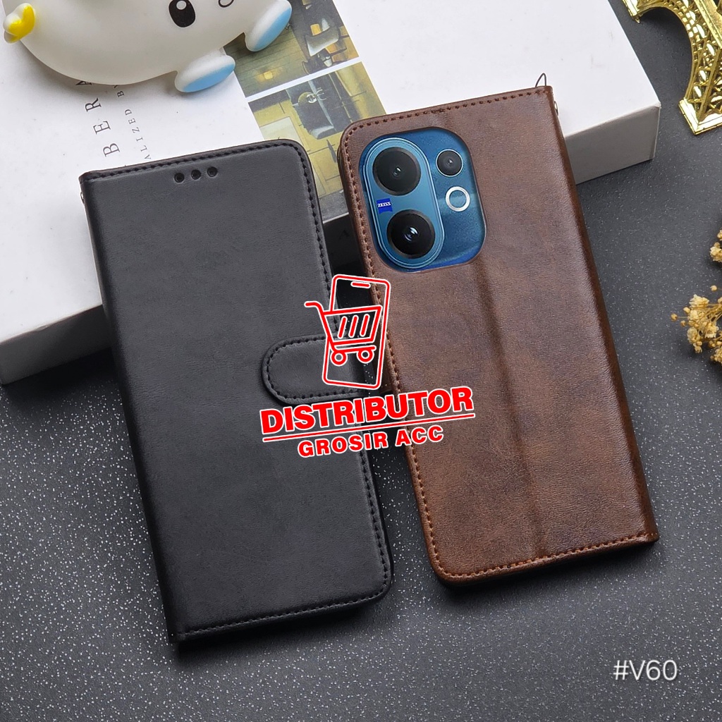 VIVO V60 FLIP LEATHER CASE SWALLOW VIVO V60