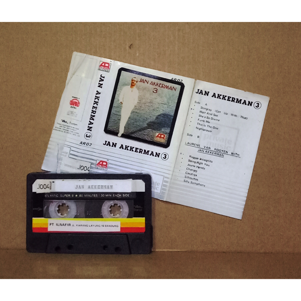 JAN AKKERMAN - เทปคาสเซ็ต JAN AKKERMAN 3 -