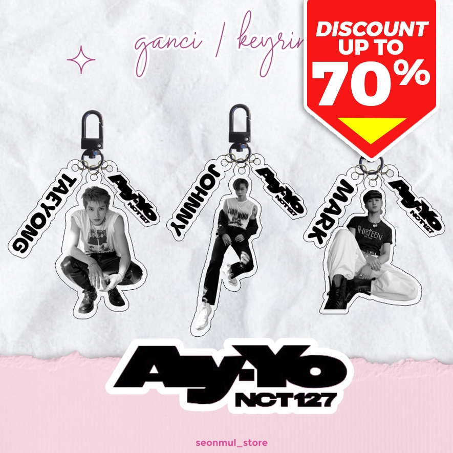 GANTUNGAN NCT 127 AY-YO พวงกุญแจ / พวงกุญแจ NCT127 AY-YO / NCT 127 พวงกุญแจ AY-YO / พวงกุญแจ NCT 127