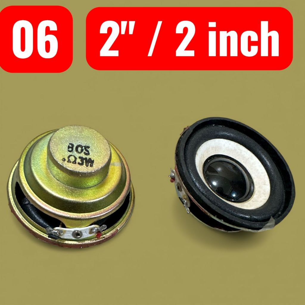 ลําโพง COPOTAN 2" 2IN 2INCH 3WATT MAGHNET NEODYMIUM NEODIMIUM SPEAKER DIY SPARE PARTS SPEAKER 2INCH 