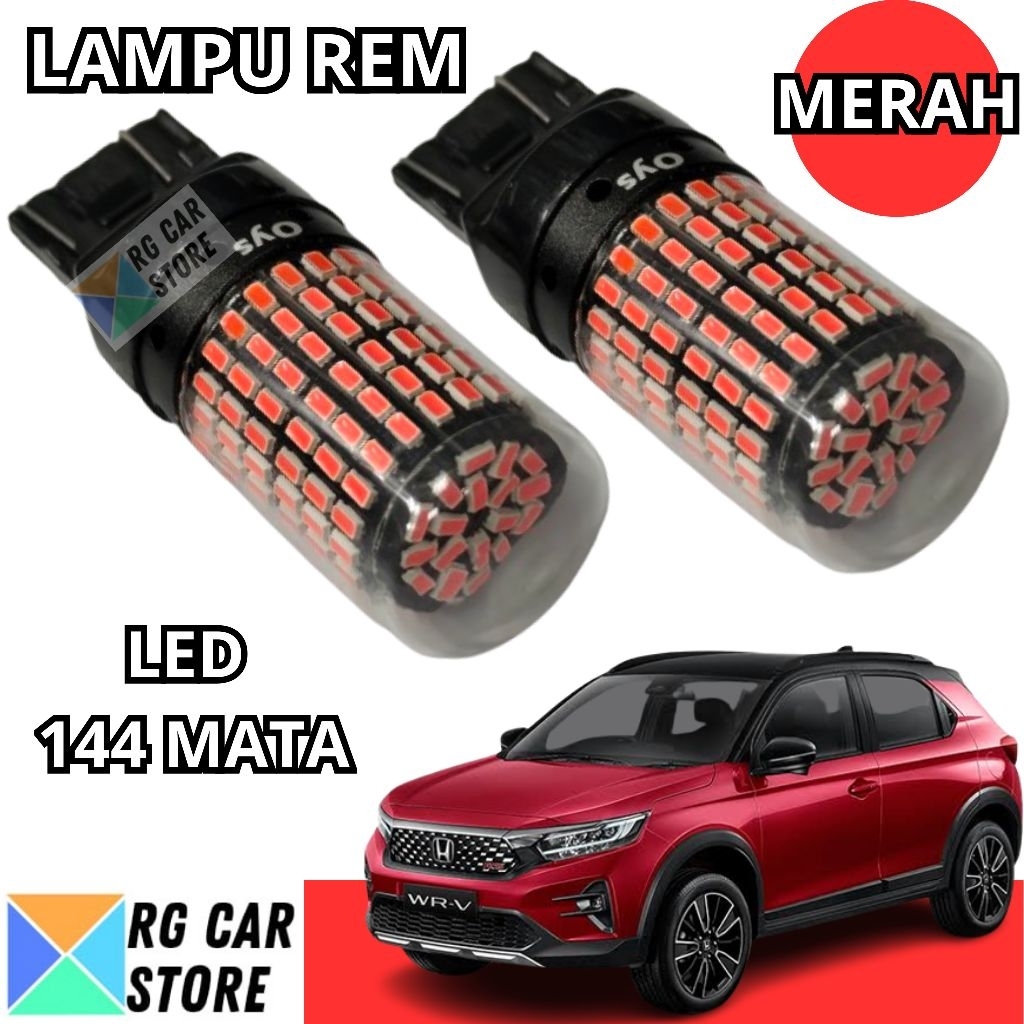 MERAH Dajjal ไฟเบรค LED Honda WRV 144 Red Dot Original Oracle PnP Honda Wrv
